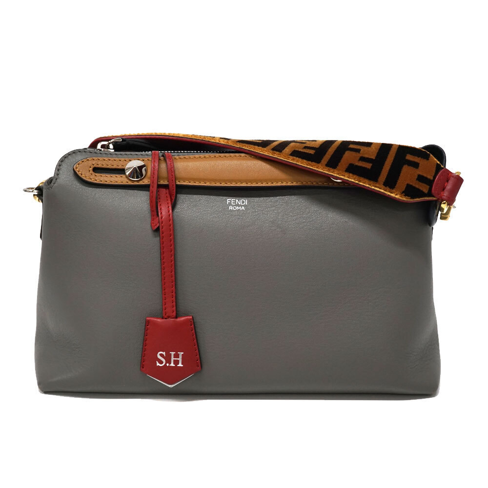Fendi By The Way Shoulder Bag Gray